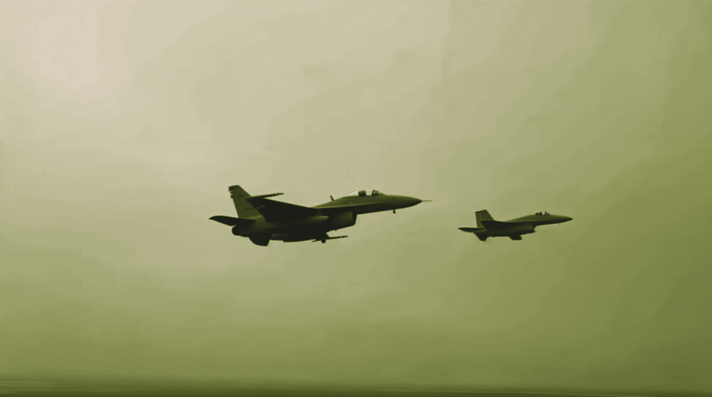 Leonardo's M-346 flies Baykar's Kizilelma drone by command in first K-SWARM trial