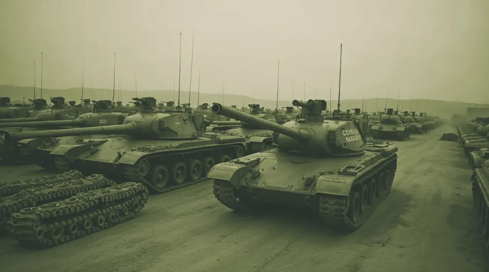 Russia rebuilt its tank fleet on dead engines. Drones still own the ground they cross.