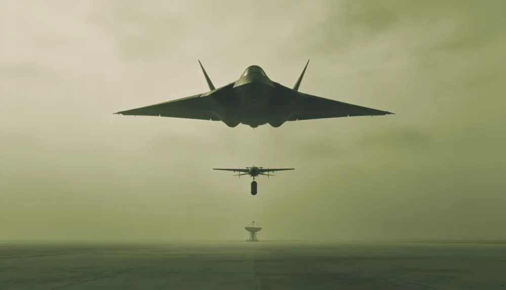 Dassault and Harmattan AI fly radar-hunting NAMIB drone with a Rafale F4