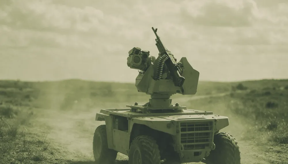 Marine Corps picks Bullfrog for L-MADIS, putting a gun on a jamming truck