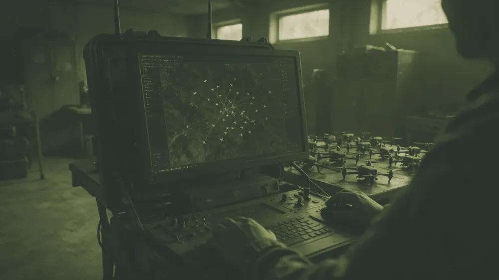 Swarmer trades 100,000 combat missions for a seat in Pentagon AI contracting