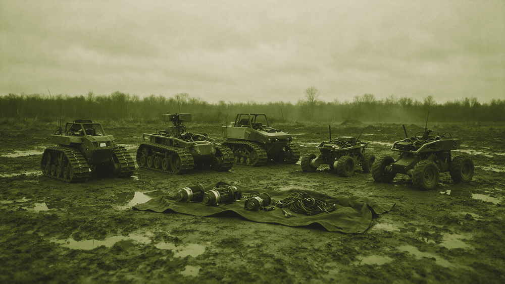 Ukraine wants 50,000 ground robots. Its forces already field 550 kinds