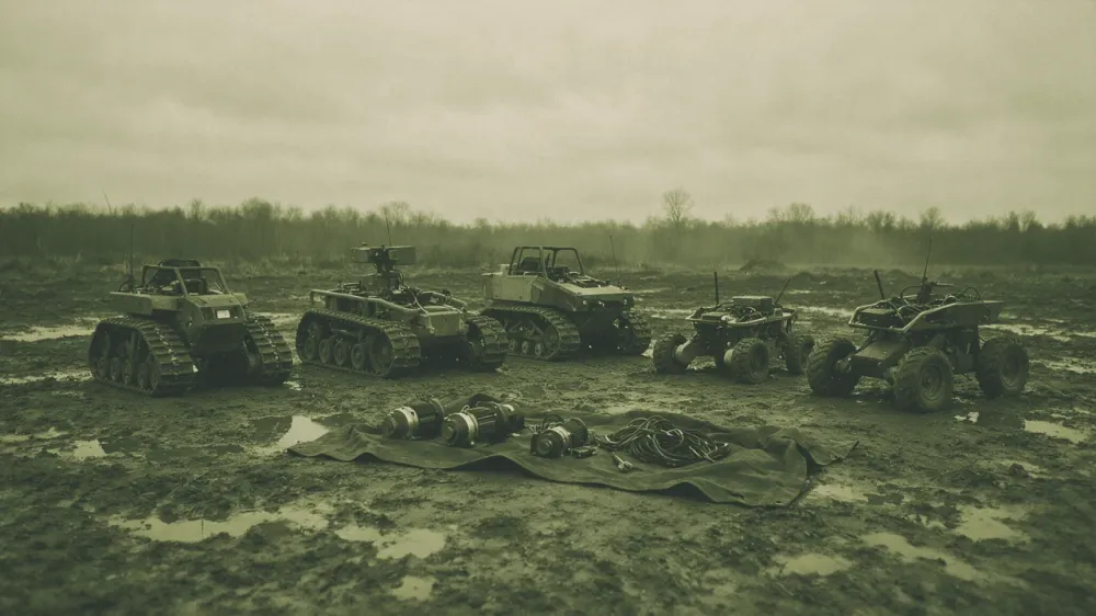 Ukraine wants 50,000 ground robots. Its forces already field 550 kinds