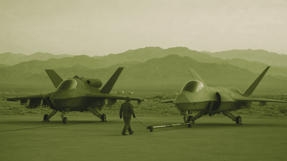 Air Force Takes Delivery of Its First Two Robot Wingmen at Creech