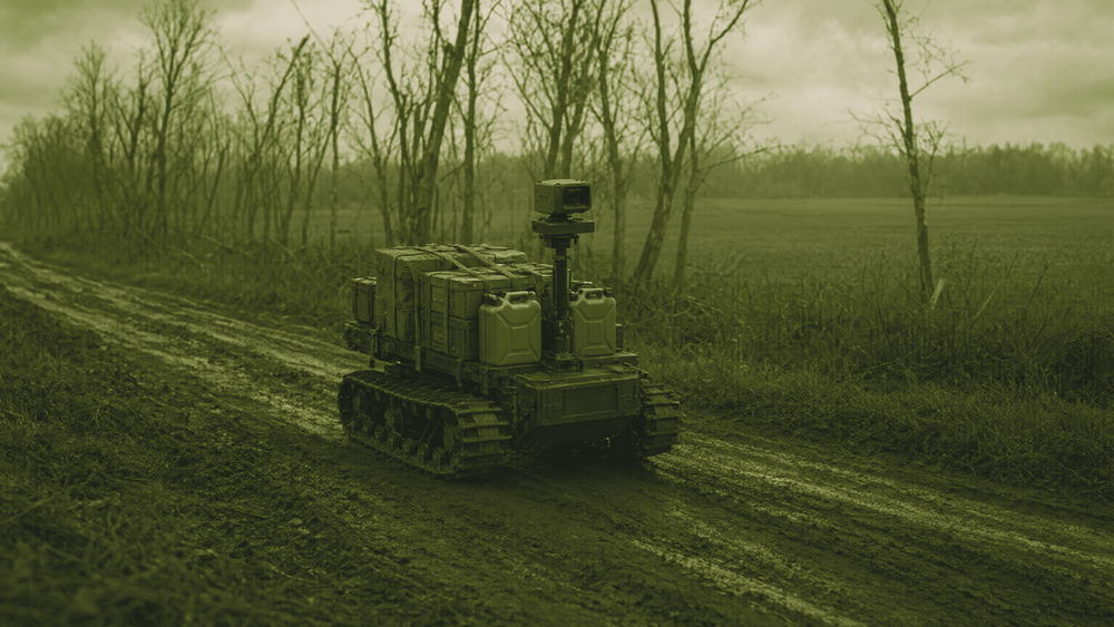 Ukrainian Ground Robot Drives 93% of a 20-Kilometer Supply Run on AI, Lava Regiment Says