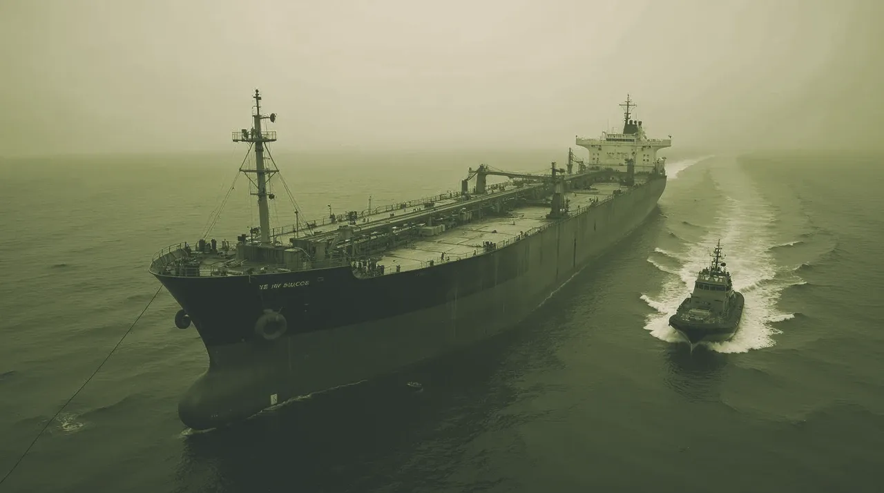 France boards a sanctioned Russian shadow-fleet tanker 400 miles off Brittany