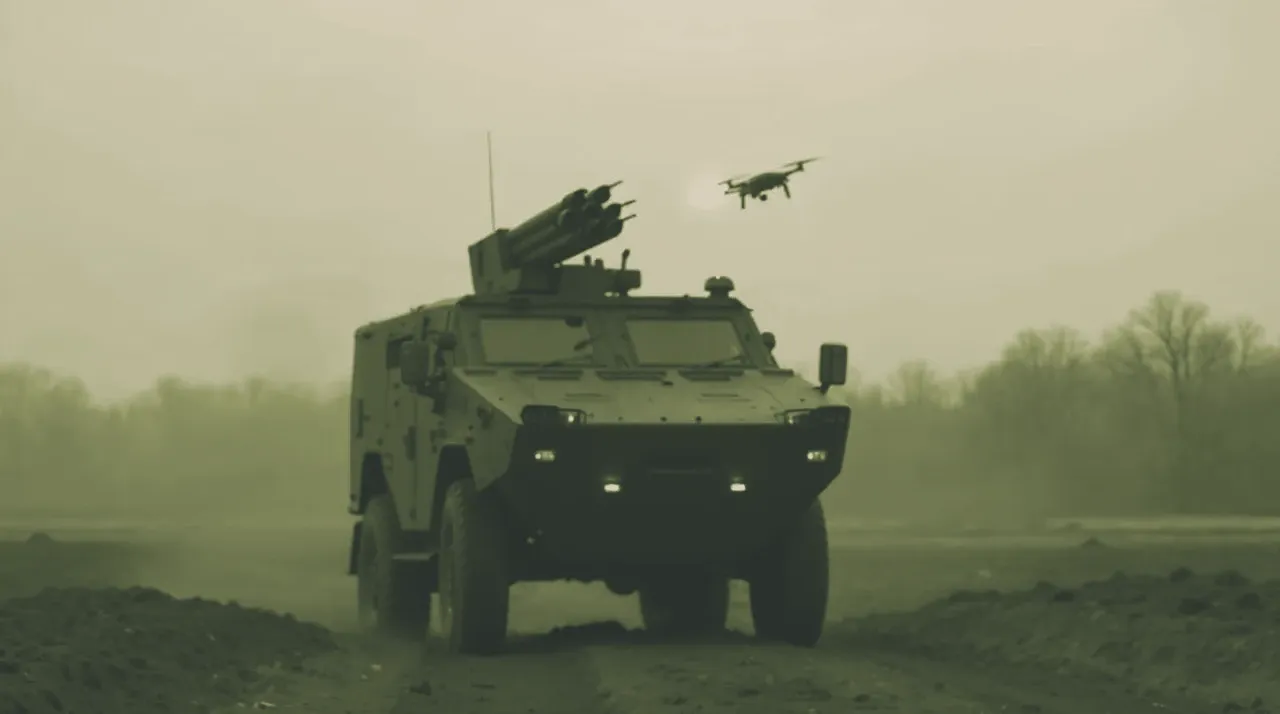 Rafael and SpearUAV put a hard-kill drone interceptor on the vehicle itself