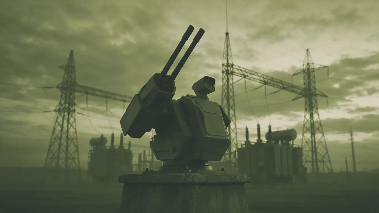 Ukraine puts AI turret batteries over its energy grid