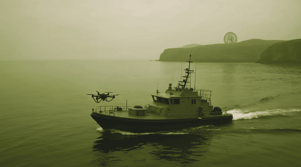 Ukraine turned a sea drone into an offshore launch pad for FPV strikes on Crimean radars