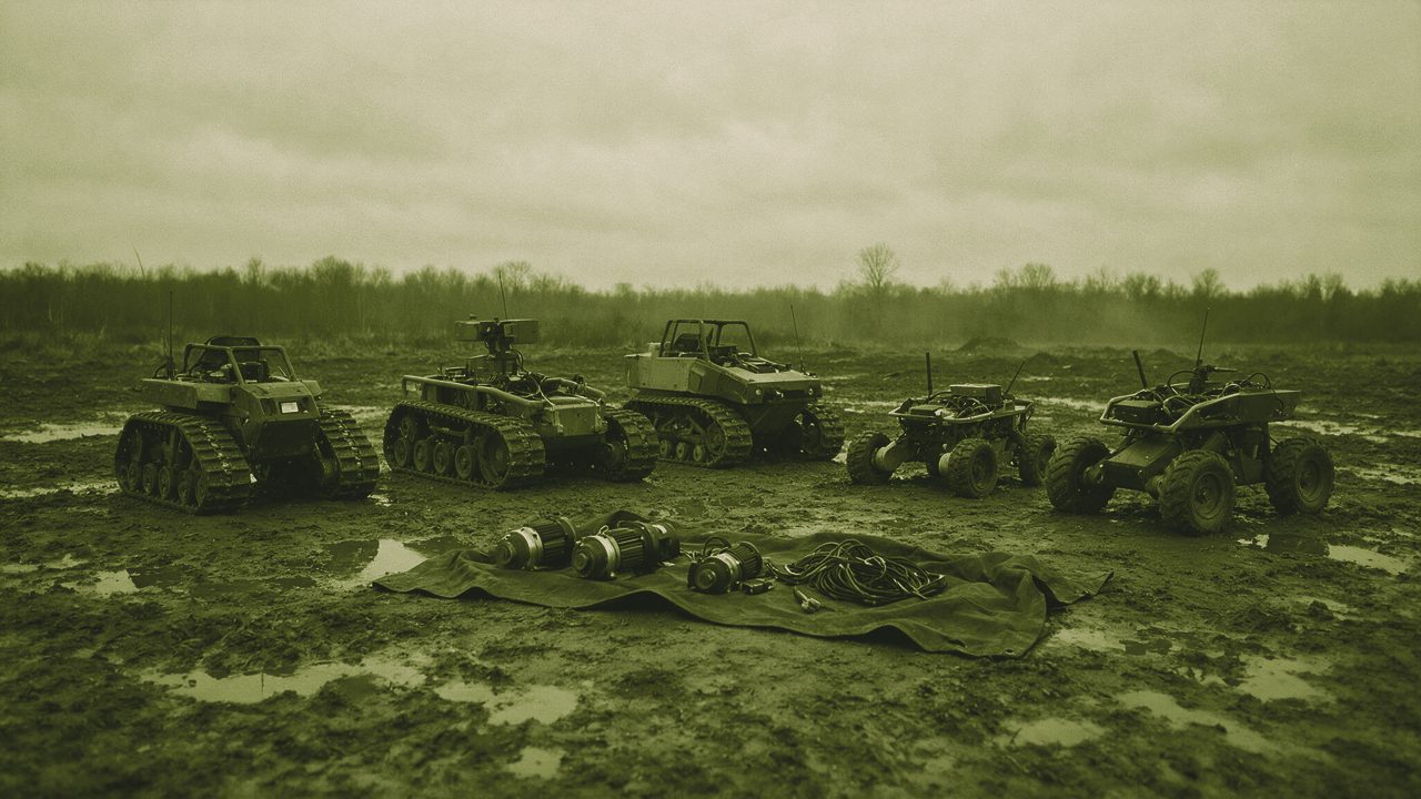 Ukraine wants 50,000 ground robots. Its forces already field 550 kinds