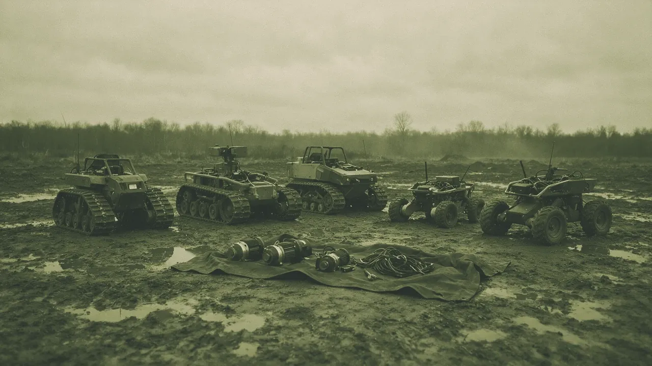 Ukraine wants 50,000 ground robots. Its forces already field 550 kinds