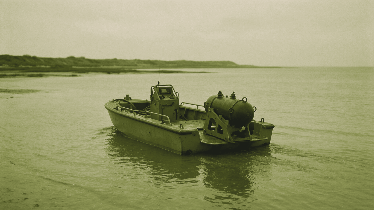 Turkiye's First Navy Drone Boat Just Laid Smart Mines With Nobody Aboard