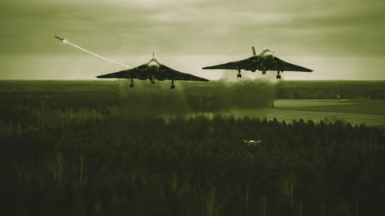 Italian Typhoons Downed a Drone Over Lithuania. A Two-Fighter Intercept Runs Near $100,000.