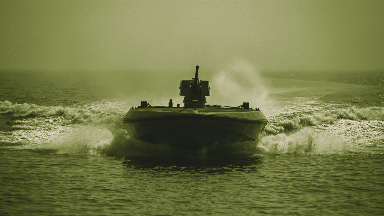 Ukraine’s Sargan-3000 Sank a Drone Boat With a Machine Gun. The Target Could Not Shoot Back