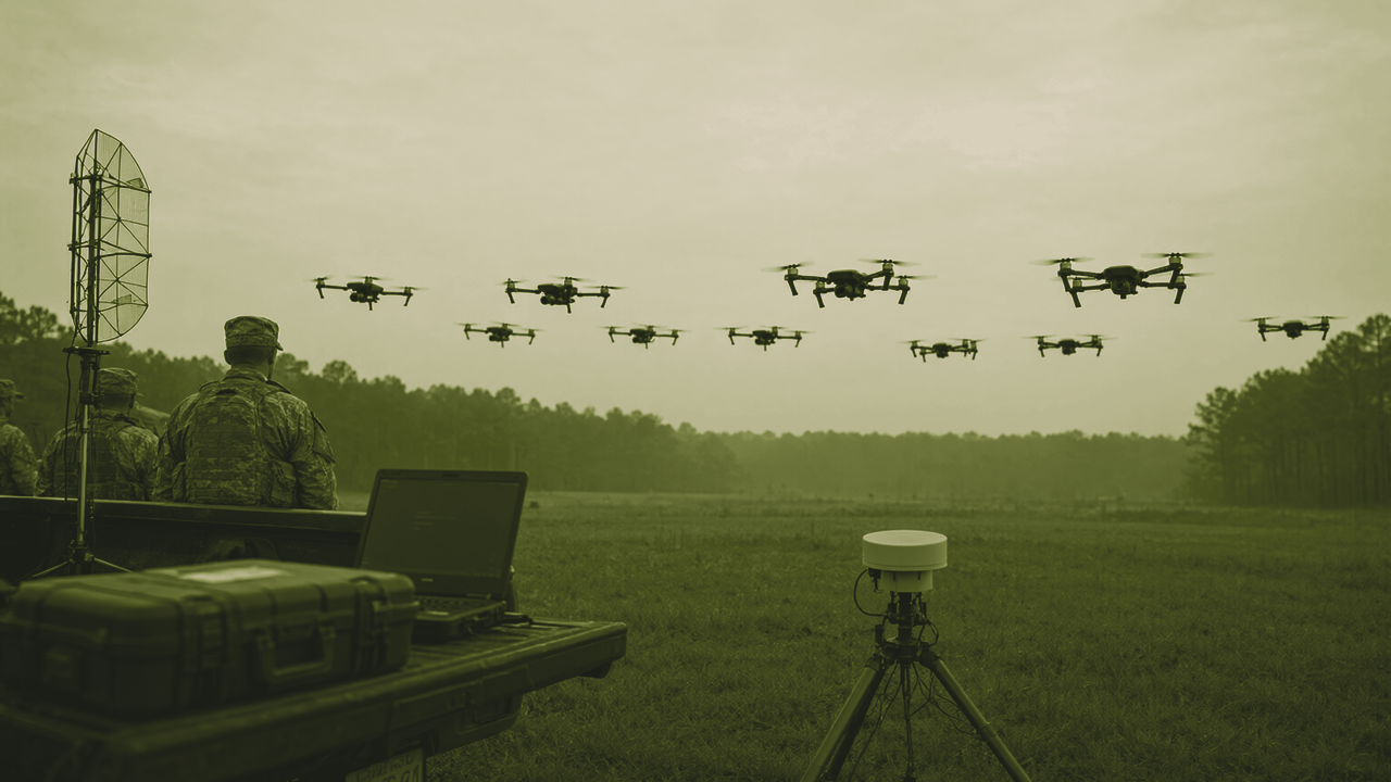 Army Throws 100-Drone Swarms and an Autonomous Mothership at Its Own Air Defenses