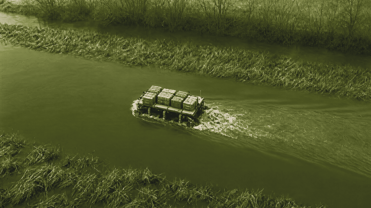 Ukraine's Amphibious Supply Robot Survived Russian Fire With No AI, Its Commander Says